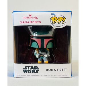 NEW Hallmark Funko Pop Boba Fett Ornament Star Wars Disney